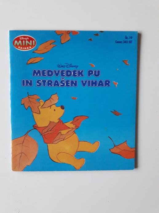 DISNEY MINI ZBIRKA, MEDVEDEK PU IN STRAŠEN VIHAR