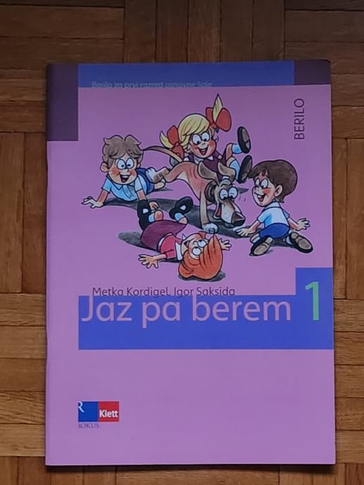 JAZ PA BEREM 1, berilo, ilustracije MIKI MUSTER