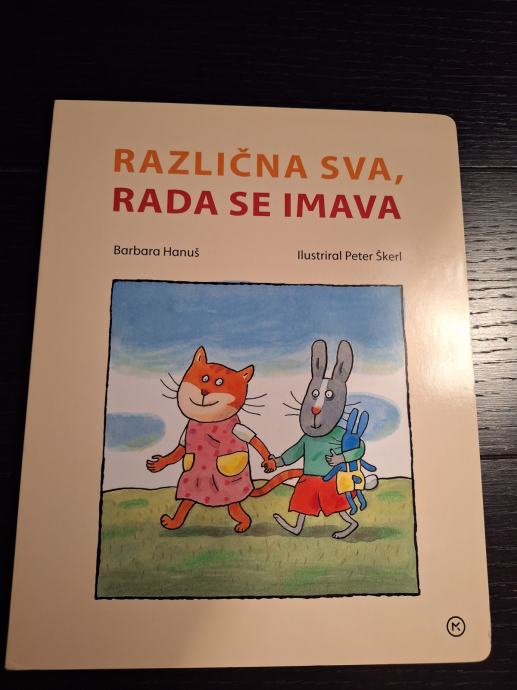 Kartonka Razlicna sva, rada se imava B. Hanuš)