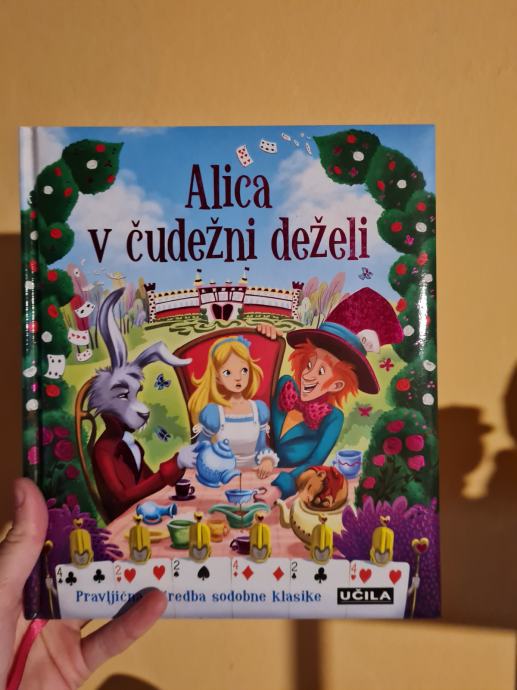 Knjiga Alica v čudežni deželi