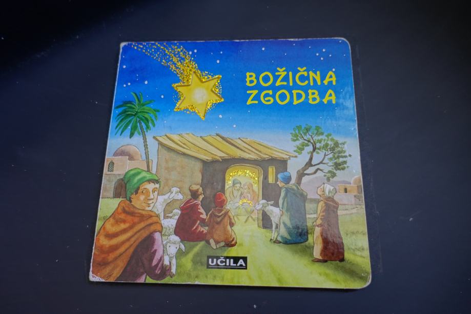 Knjiga kartonka BOŽIČNA ZGODBA