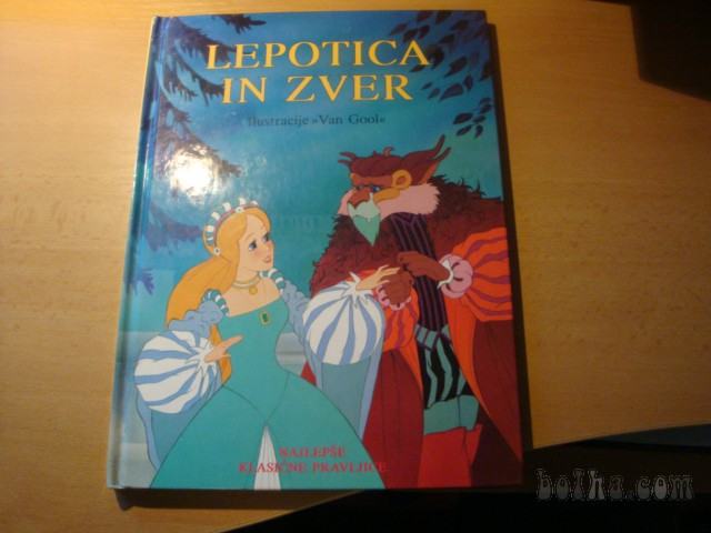 LEPOTICA IN ZVER WALT DISNEY MLADINSKA KNJIGA 1992