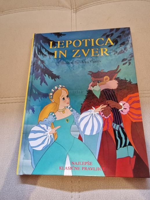 LEPOTICA IN ZVER, WALT DISNEY, MLADINSKA KNJIGA 1992