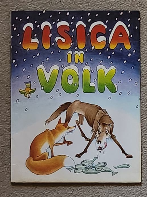 LISICA IN VOLK, RUSKA LJUDSKA, PRIREDIL A. TOLSTOJ