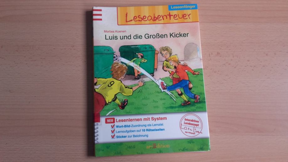 Meseabenteuer.Marlies Koenen:Luis und die Grossen Kicker.Nogomet