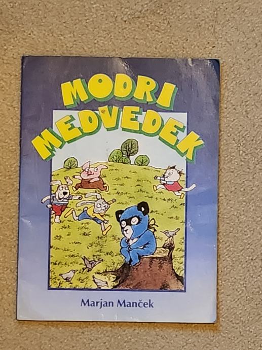 MODRI MEDVEDEK, MARJAN MANČEK