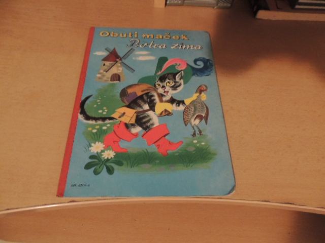 OBUTI MAČEK BOTRA ZIMA J. MODER ZALOŽBA NAŠA DJECA 1981