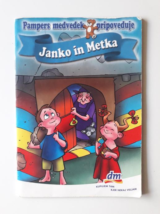 PAMPERS MEDVEDEK PRIPOVEDUJE, JANKO IN METKA