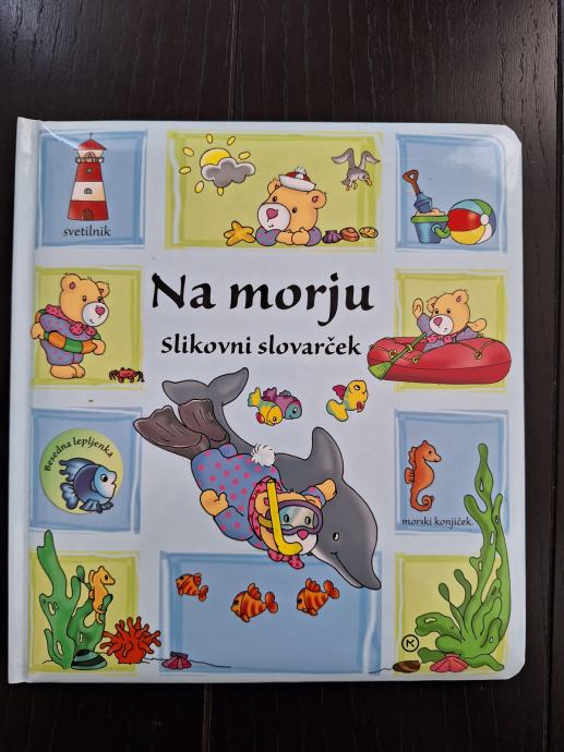 Poucna knjiga Na morju- slikovni slovarcek