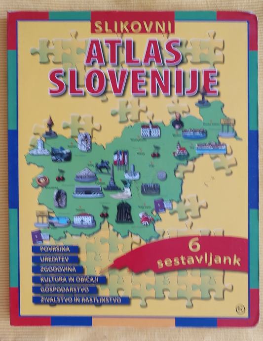 SLIKOVNI ATLAS SLOVENIJE, MARJAN RAZTRESEN, MK 2010