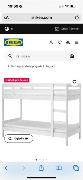 Podarim ikea pograd in mizo