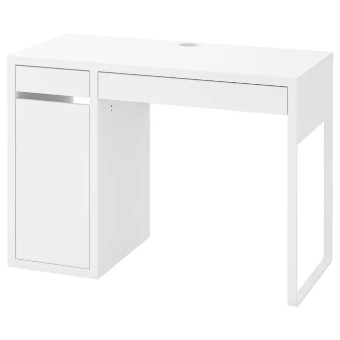 MICKE Ikea Pisalna miza, bela, 105x50 cm