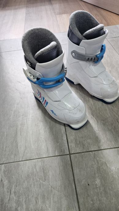 Otroški smučarski čevlji - Pancarji Alpina št. 30 (190 mm) belo modri