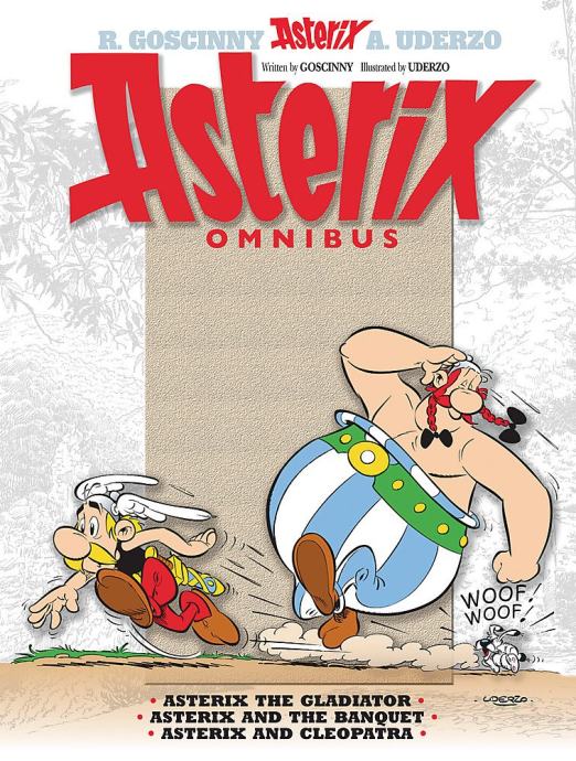 Asterix OMNIBUS 2 trije stripi the Gladiator, The Banquet, Cleopatra