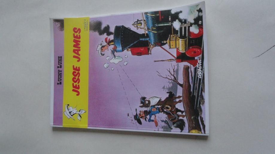 STRIP LUCKY LUKE - JESSE JAMES