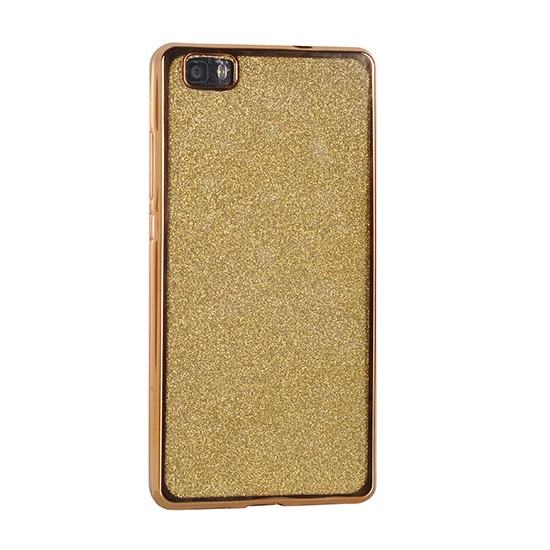 Elektro Glitter zaščitni ovitek (TPU) Apple iPhone 8 (4,7") Gold