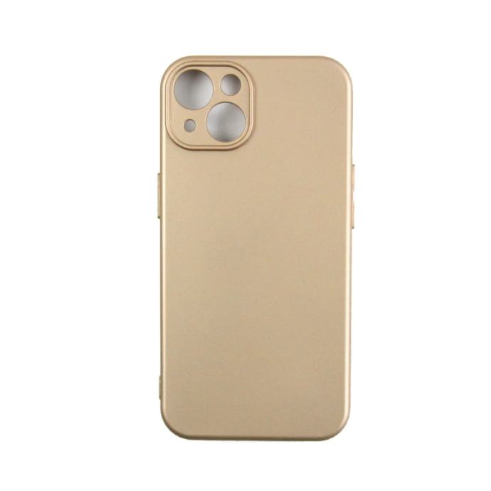 Gumiran zaščitni ovitek (TPU) Rixus Soft TPU Case Apple iPhone 14 Gold