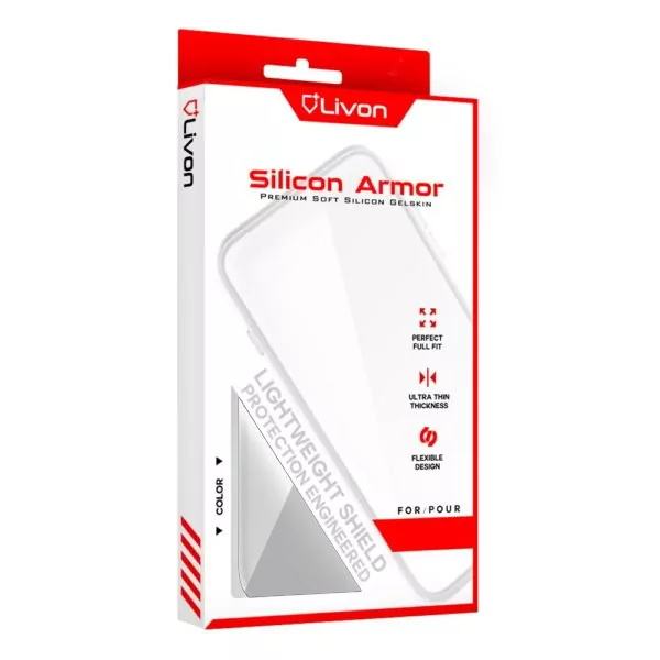 Livon Silicon Armor zaščitni ovitek (TPU) za mobilnik Apple iPhone 11