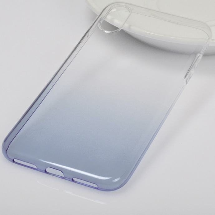 OMBRE Gumirani zaščitni ovitek (TPU) Huawei Mate 20 Lite Transparent/B