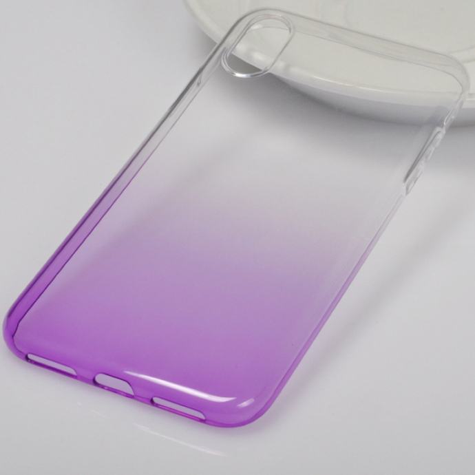 OMBRE Gumirani zaščitni ovitek (TPU) Huawei Mate 20 Lite Transparent/V