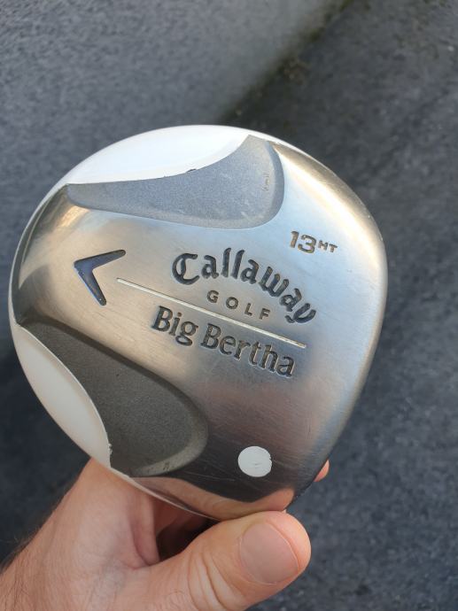 Callaway big bertha driver - lady - 13th - right handed