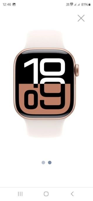 Apple Watch 10 Rose Gold 42mm