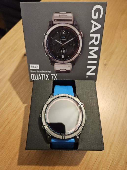 Garmin quatix 7x solar titanium