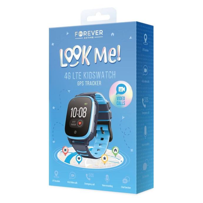 Otroška pametna ura Forever KW-500 LTE + Xiaomi Mi Band 7 zapestnica