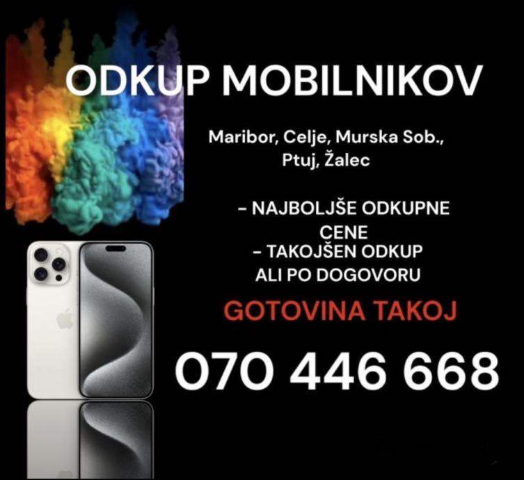 Najboljše odkupne cene! Iphone 16, iphone 16 Pro, iphone 16 Pro Max ..