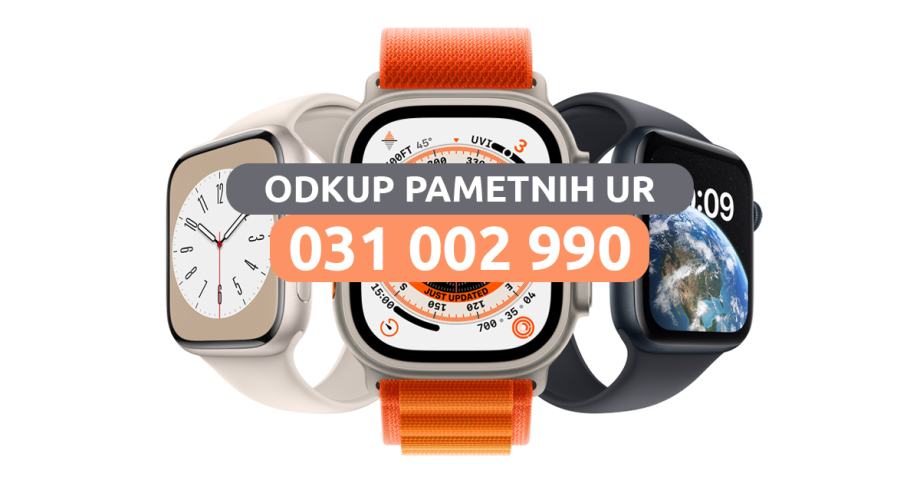 ** NAJBOLJŠE PLAČILO ODKUP PAMETNIH UR APPLE WATCH ULTRA **