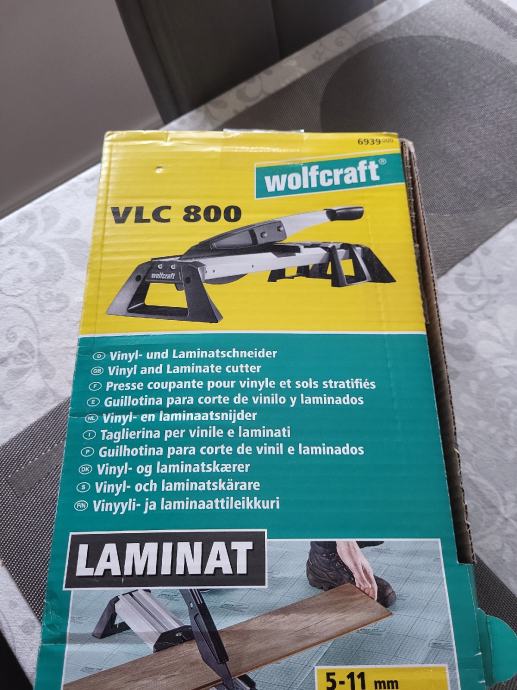 Presse Coupante pour Sols Stratifiés et Vinyle - VLC 800 wolfcraft
