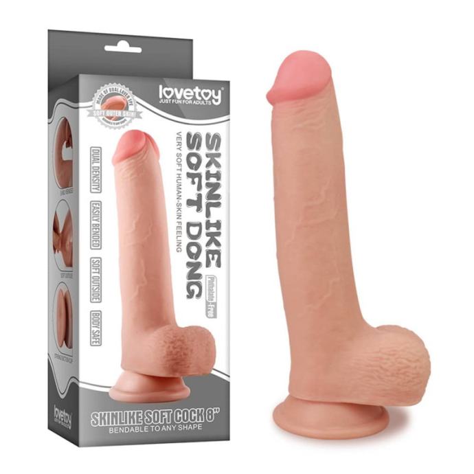 DILDO Lovetoy Skinlike 8''