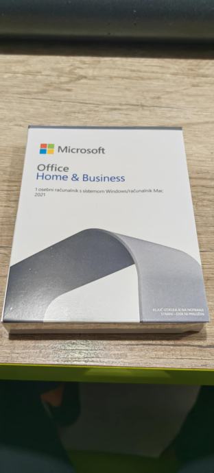 MICROSOFT Office Home & Business 2021 slovenski FPP PC/Mac (T5D-03549)