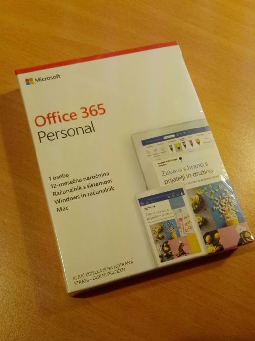 Office 365 - Personal (letna)