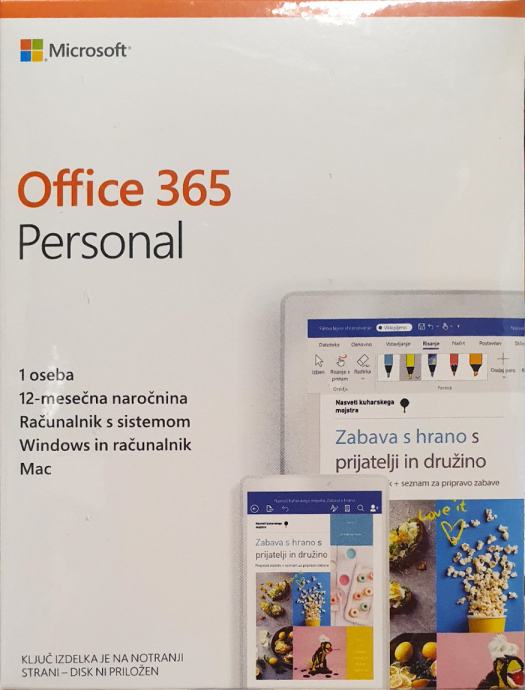 Office 365 Personal (letnik 2019)