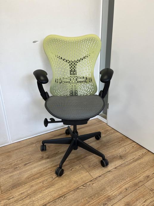 Refurbished Herman Miller Mirra Lime Yellow