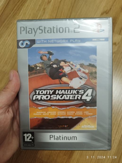 Tony Hawk's Pro Skater 4 PS2 Nov zapakiran