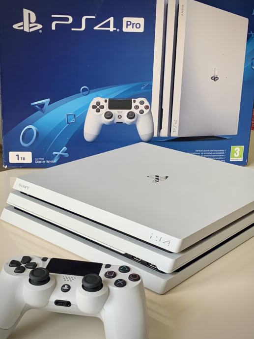 Playstation 4 Pro Glacier white 1TB