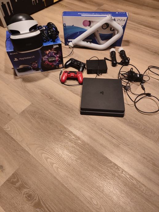 PS4 + VR + ročke + puška