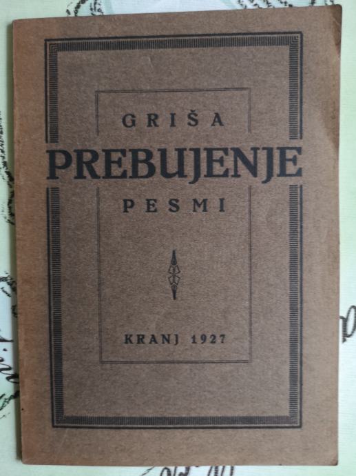 Prebujenje : pesmi / Gregor Koritnik, 1927