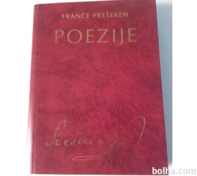 France Prešeren Poezije (jubilejna izdaja 25 let Mladinske Knjige)