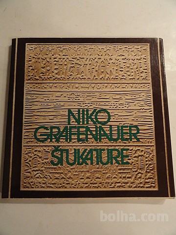 NIKO GRAFENAUER, ŠTUKATURE