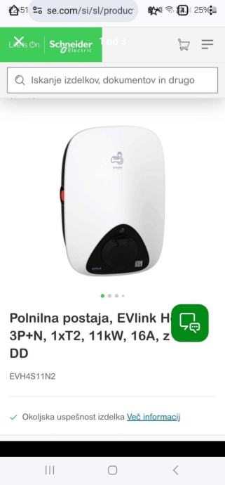 polnilna postaja 11 kw