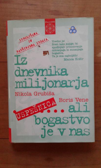 Iz dnevnika milijonarja ali bogastvo je v nas, Nikola Grubiša, Boris V