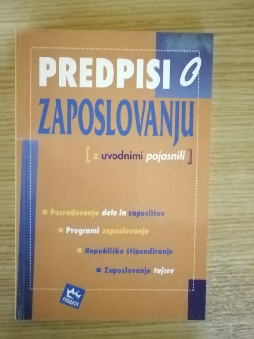 Predpisi o zaposlovanju