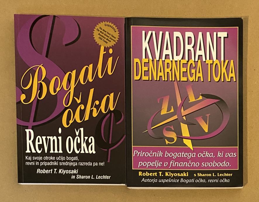 Robert T. Kiyosaki: BOGATI OČKA, REVNI OČKA in KVADRANT DENARNEGA TOKA