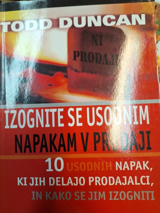 TODD DUNCAN IZOGNITE SE USODNIM NAPAKAM V PRODAJI