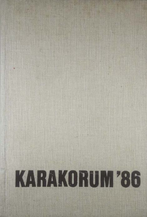 KARAKORUM ‘86; V PROSTRANSTVU ČRNEGA GRANITA, Viki Grošelj