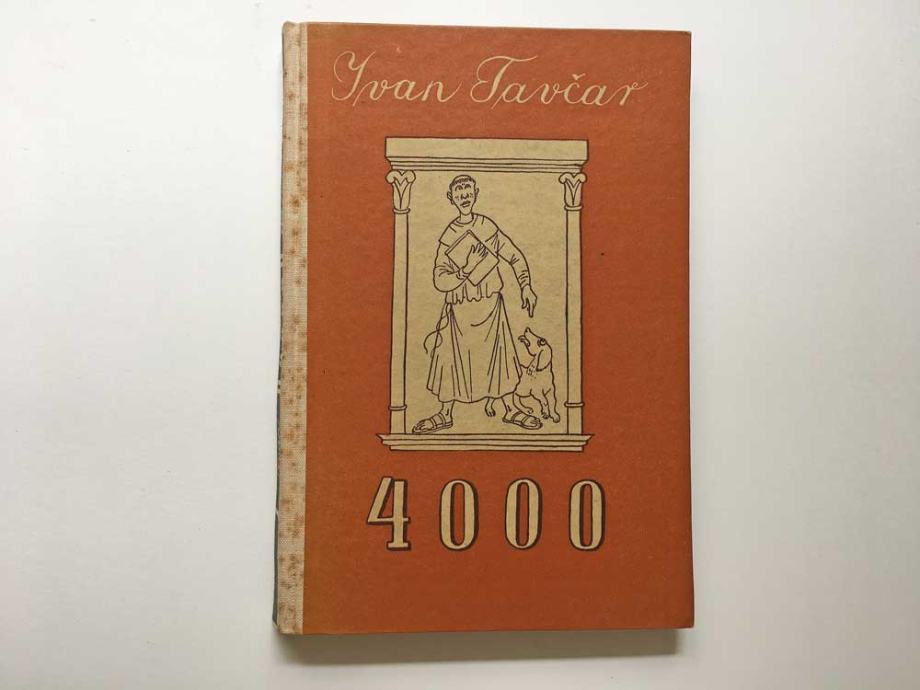 Ivan Tavčar, 4000 (1948), ilustriral Maksim Sedej