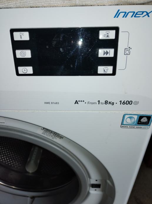 Pralni stroj Indesit 8kg 1600 rpm A+++ 100€ Medvode